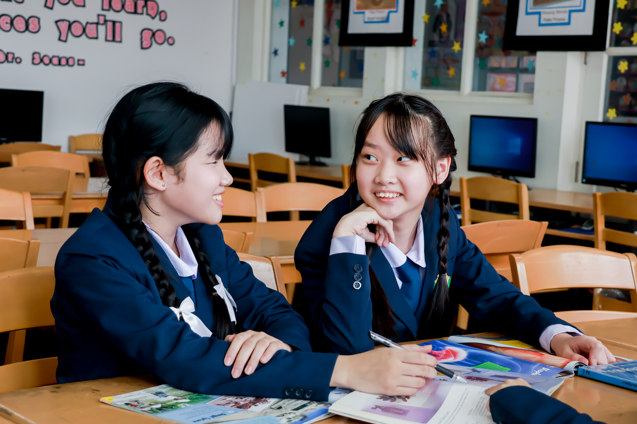English learning at Kasintorn Saint Peter School